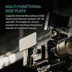 Tilta Camera Cage Base Kit Compatible with Blackmagic Pyxis 6K/ Pyxis 12K| Includes Full Cage, Top Handle, Side Handle, Side Plate, Bottom Plate & Mini Tool | ES-T21-A