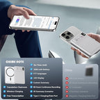 AI Voice Recorder - Voice Recorder w/No Fee for Transcribe & AI Summarize by ChatGPT, APP & Web Control, 121 Languages, 64GB Memory, Wireless Charging,Digital Voice Recorder for Meetings/Calls Silver