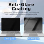 Adeway Magnetic Privacy Screen for Surface Laptop 13 inch (2025), Anti-Glare, 30° Side View Protection, Washable & Reusable Privacy Filter, Bubble-Free Installation