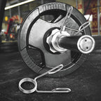 4 Pieces 2 Inch Dumbbell Spring Collars Barbell Clamps Locking Collars Clips for Weightlifting Exercise Fitness Training Supplies