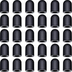 Zonon 30 Pieces Replacement Stylus Tips Conductive touch screen Pens Tips Capacitive Silicone Rubber, No Touch Door Opener Tools (0.19 Inch)