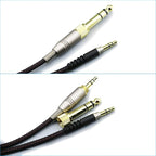 NewFantasia Replacement Audio Upgrade Cable Compatible with Audio-Technica ATH-M50xBT, ATH-AR3BTBK, ATH-SR50BT, ATH-ANC7B, ATH-ANC9, ATH-S700BT, ATH-SR5BTBK Headphones 1.5meters/4.9ft