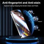 OneFish Full Edge Coverage Tempered Glass Screen Protector for IPhone 11/IPhone Xr 6.1 inch 2 Pack Edge Reinforcement, Self-Aligning Installation, Case Friendly Privacy Screen Protectors