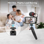 SmallRig Quick Release Plate with 1/4" Screw, HawkLock Quick Release Top Plate for Stabilizer, Action Camera, Monitor, LED Light, QR Top Plate for SmallRig HawkLock Quick Release System - 3730C
