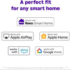 Roku Streambar SE | 2-in-1 TV Soundbar with Built-in 4K/HD/HDR Streaming, Premium Speakers, & Enhanced Speech Clarity for Crisp, Clear Dialogue - Quick Guided Simple Setup