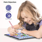 Stylus Pen for iPad 2018-2025, 15Mins Fast Charge for Apple Pencil, Palm Rejection, Compatible with iPad 10/9/8/7/6, iPad Pro 12.9"/11"/13" M4, iPad mini 6/5, iPad Air 5/4/3/11"-13" M2