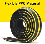 10 ft Floor Cable Cover Protector, Heavy Duty PVC Duct Easy to Unroll, Prevent Trip Hazard for Home Office or Outdoor Settings