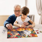 4 Packs 100 Piece Puzzles for Kids Ages 4-6 - Lovely Animals Large Piece Jigsaw Puzzles for Seniors Educational Toys Gifts Kids Puzzle for 4 5 6 7 8 9 Year Olds Boys Girls
