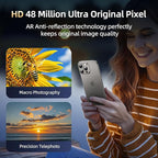 Compatible with iPhone 16 Pro Camera Lens Protector,[Shatterproof] [Strong Adsorption][AR Anti-Reflection] 9H Metal Aluminum Alloy Tempered Glass Camera Cover,Titanium