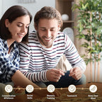 Custom Photo Puzzle – Personalized Jigsaw Puzzle from Your Photos in 200/300/500/1000/1500 Pieces – Custom Puzzle Gift for Families, Pets, Weddings, Anniversaries, Adults and Couples(300-vertical)