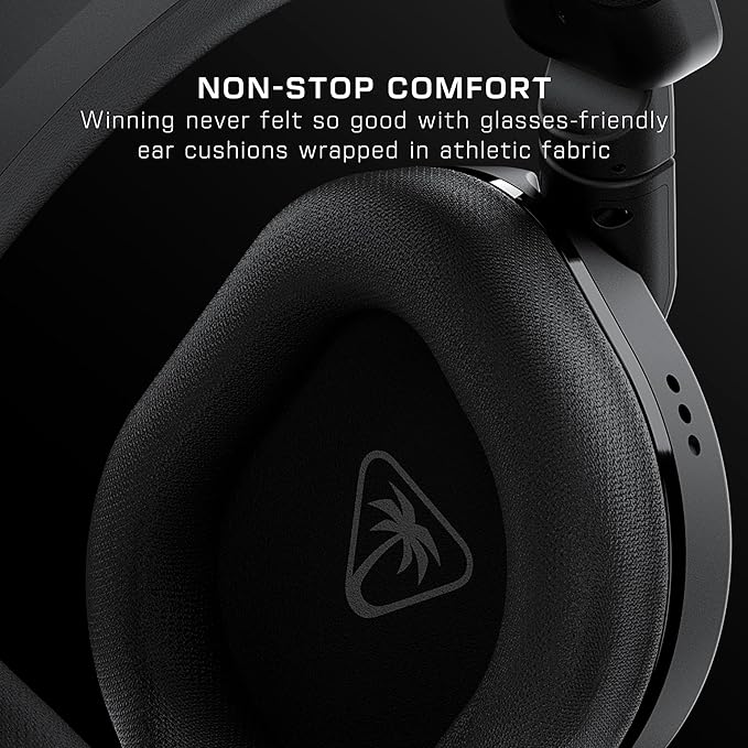 Turtle Beach Stealth 600 Wireless Multiplatform Amplified Gaming Headset for PS5, PS4, PC, & Mobile – Bluetooth, 80-Hr Battery, Noise-Cancelling Flip-to-Mute Mic, 50mm Speakers – Black