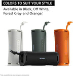 Sony ULT Field 1 Waterproof Portable Bluetooth Speaker, Enhanced Bass, 12h Battery, IP67 Rated Dustproof Shockproof Rustproof, Detachable Strap SRSULT10H, Forest Gray