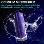 Mini Screen Cleaner Spray – Finger Proof Screen Cleaner for Smartphones, iPads, MacBooks, Laptops, Car Screens, Touchscreens – 3in1 Mist Cleaner, Microfiber Cloth and Protective Cover (Green)