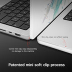 for MacBook Pro 16 inch Case 2021 2022 2023 2024 Release A3186 A3403 M4 A2991 M3 A2780 M2 A2485 M1 Pro/Max, Hard Shell Case with Screen Protector & Keyboard Cover, Wolf