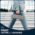 HPRT Portable Carry Case Compatible Pooolitech MT810 Portable Printers Waterproof Shockproof Scratch Resistant Compact Lightweight