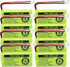 BT184342 BT284342 Rechargeable Phone Battery Compatible with for AT&T BT18433 BT28433 BT-8300 BT1011 BT1018 Vtech 89-1326-00-00/89-1330-01-00/Empire CPH-515D (8-Pack 184342 Batteries)