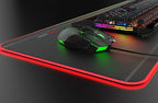 FIRSTBLOOD ONLY GAME. AJ52 Watcher RGB Gaming Mouse, Programmable 7 Buttons, Ergonomic LED Backlit USB Gamer Mice Computer Laptop PC, for Windows Mac OS Linux, Star Black