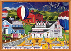 Masterpieces - 500 Piece Jigsaw Puzzle, Large EZ Grip Shapes, 4th of July, Fun for Adults, Seniors, Family, Kids, 19.25" x 26.75"