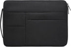 HYZUO 14-15 Inch Laptop Sleeve Bag for MacBook Air 15 M4 M3 M2, MacBook Pro 15, 15" Surface Laptop, XPS 14/15 Plus, Portable NoteBook Case for 14" HP Dell Lenovo ThinkPad Asus, Classic Black
