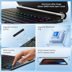 Keyboard Case for iPad Air 11-inch (M3 2025 / M2 2024) & iPad Pro 11 inch(1st/2nd/3rd/4th Generation)，Magic Magnetic Backlit Keyboard Case with Multi-Touch Trackpad- Easy-Set Floating Cantilever Stand
