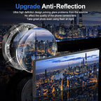 for Samsung Galaxy Z Fold 7 Camera Lens Protector, Individual Metal Ring Tempered Glass Lens Cover, [Strong Adsorption] Scratch Resistant Ultra-Thin HD Clear Lens Cover, 1 Set-Black Sparkly