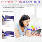 2 Pack Like Paper Screen Protector for iPad 10th 2022 10.9" & iPad 11th A16 2025 11", Matte Anti Glare PET Film/Blue Light Filter Eye Protection Cover/Drawing & Writing Feel Like on Paper