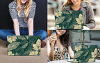 CISSOOK Compatible with MacBook Air 13 inch Case 2022 2021 2020-2018 Release M1 A2337 A2179 A1932 with Touch ID, Plastic Hard Shell Case & Keyboard Cover & Screen Protector, Elegant Floral