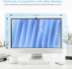 Keenhot Trackpad Touchscreen Frame for iMac, High-Precision Touchpad Support Multi-Gesture, Ultra Slim Touch Screen Activator for 24-inch iMac M1, M3, M4(Stylus Pen Included)