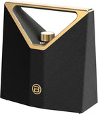 BUGANI Brief Plus Bluetooth Speaker Portable 80W, 12H Long Playtime, Bluetooth Broadcast 100+ Connection, Supports AUX/USB, Outdoor Speaker for Camping, Beach, Party, Golden