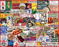White Mountain Puzzles - I Love Baseball - 1000 Piece Jigsaw Puzzle