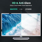 [2 Pack] Magnetic 24 Inch Computer Privacy Screen for 16:10 Aspect Ratio Widescreen Monitor, Hanging Eye Protection Anti Glare Blue Light Computer Monitor Privacy Filter, Removable 24in Protector Film