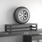 2-Tier Metal Computer monitor stand Laptop Desk Shelf & Monitor Riser ，27.55 inches long desk riser Monitors/PC/Laptop/Computer Space Saver Organizer (Basic Version, Two-layer 700mm)