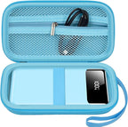 Portable Bank Charger Case for SABANI for Charmast for OHOVIV for VRURC for YILANS for CFIAI for LOVELEDI for RGVOTA for Miday for RONEGN for POIYTL for IAPOS Fast Charging Battery(Blue)
