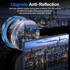 for Samsung Galaxy Z Fold 7 Camera Lens Protector, Individual Metal Ring Tempered Glass Lens Cover, [Strong Adsorption] Scratch Resistant Ultra-Thin HD Clear Lens Cover, 1 Set-Blue Shadow