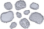 Burbling Pits Printable Scenery, 3D Printed Tabletop RPG Scenery and Wargame Terrain 28mm Miniatures