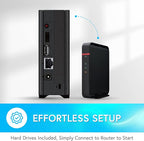 BUFFALO LinkStation 210 6TB 1-Bay NAS Network Attached Storage with HDD Hard Drives Included NAS Storage That Works as Home Cloud or Network Storage Device for Home