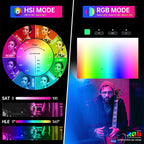 GVM Upgraded 60W RGB LED Video Light with Stand Kit, 880 Photography Lighting with Bluetooth Control, Studio Light with 18 Lighting Scenes, led Panel Lights for Video Recording, 8700lux/0.5m
