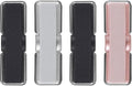 Phone Strap, CISID 4 Pcs Phone Finger Holder Back of Phone Grip with Stand Suitable for iPhone Samsung and Most Smartphones(Black Black Silver Rose Gold 4PCS)