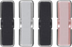Phone Strap, CISID 4 Pcs Phone Finger Holder Back of Phone Grip with Stand Suitable for iPhone Samsung and Most Smartphones(Black Black Silver Rose Gold 4PCS)