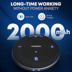 M4 Pro Speakerphone, Conference Microphone with Directional Voice Pickup, Enhanced Voice Pickup, AI Transcription, AI Noise Reduction, USB C, Bluetooth Speakerphone for Personal Workspaces