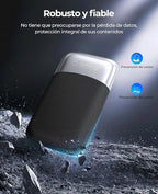 ORICO 512GB External SSD Up to 2000MB/s, Portable Solid State Drive with 20Gbps USB C&A Cable, Reliable Storage for Type-C Smartphone, Tablets, Laptops, USB 3.2 Gen 2x2- M20