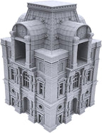 Barrel Riders Barracks by Printable Scenery, 3D Printed Tabletop RPG Scenery and Wargame Terrain 28mm Miniatures