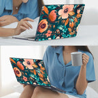 Mektron Case for MacBook Pro 16 Inch A2141 Cover 2019 Release 16" with Liquid Retina Display/Touch ID, Plastic Hard Shell with Keyboard Skin & Screen Protector & Dust Plug, Abstract Florals