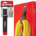 VELCRO Brand Magnetic Straps – Reusable Cord, Hose & Tool Organizer for Metal Surfaces, Stocking Stuffers for Men - EASY HANG Garage, Workshop, RV Storage - Medium 16in x 1in