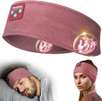Perytong Sleep Headphones Bluetooth 5.4 Headband Headphones, Wireless Earphones Music Sleep Earbuds for Side Sleepers Sleeping Eye Mask for Women Men Workout Running Cool Unique Gifts