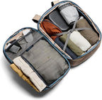 Bellroy Transit Travel Pack Pro (30–38 liter travel backpack, laptop sleeve, RFID protection zip bottle pocket) - Stone