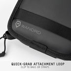 WANDRD Lens Filter Case - Store 4 Filters in Your Camera Backpack or Camera Case, Protect Photography Accessories from Scratches, Dust & Impact (Aegean Blue)