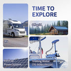 24V 100Ah LiFePO4 Battery, 2.56kWh Lithium Battery, Built-in 100A BMS, 10-Year Lifetime with Grade A LiFePO4 Cells, Perfect for RV, Camper, Home Energy Storage, Van, Off-Grid, etc
