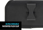 Nite Ize Clip Case Hardshell Universal Rugged Holster - Holster for Men's & Women's Belts - Utility Belt Pouch - Phone Accessories - Cell Phone Pouch - XX-Large, Black