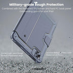 Nillkin iPad A16 (11th Gen) / 10th Gen Case with Detachable Keyboard, Magic Trackpad, 7-Color Backlit, Portrait/Landscape Modes, Rugged Keyboard Case for iPad 11th / 10th Generation (2025/2022), Gray